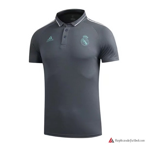 Polo Real Madrid 2017-2018 Gris